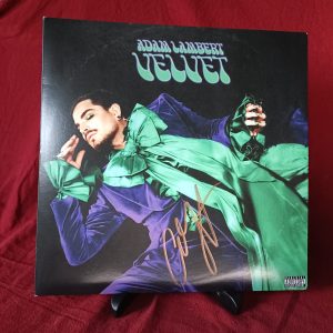 Adam Lambert 'Velvet' Signed Vinyl
